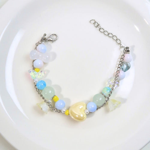 Crystal Flower - Handmade Bracelet